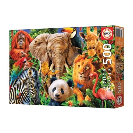 Puzzle Animais Selvagens3